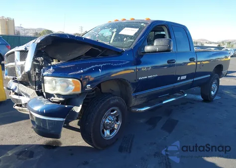 2005 Dodge Ram 3500 Slt/Laramie из США, поврежденный, VIN 3D7LS38C05G712699